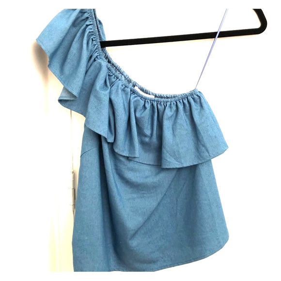 Pinkyotto Ruffled One Shoulder Top - Picture 3 of 5